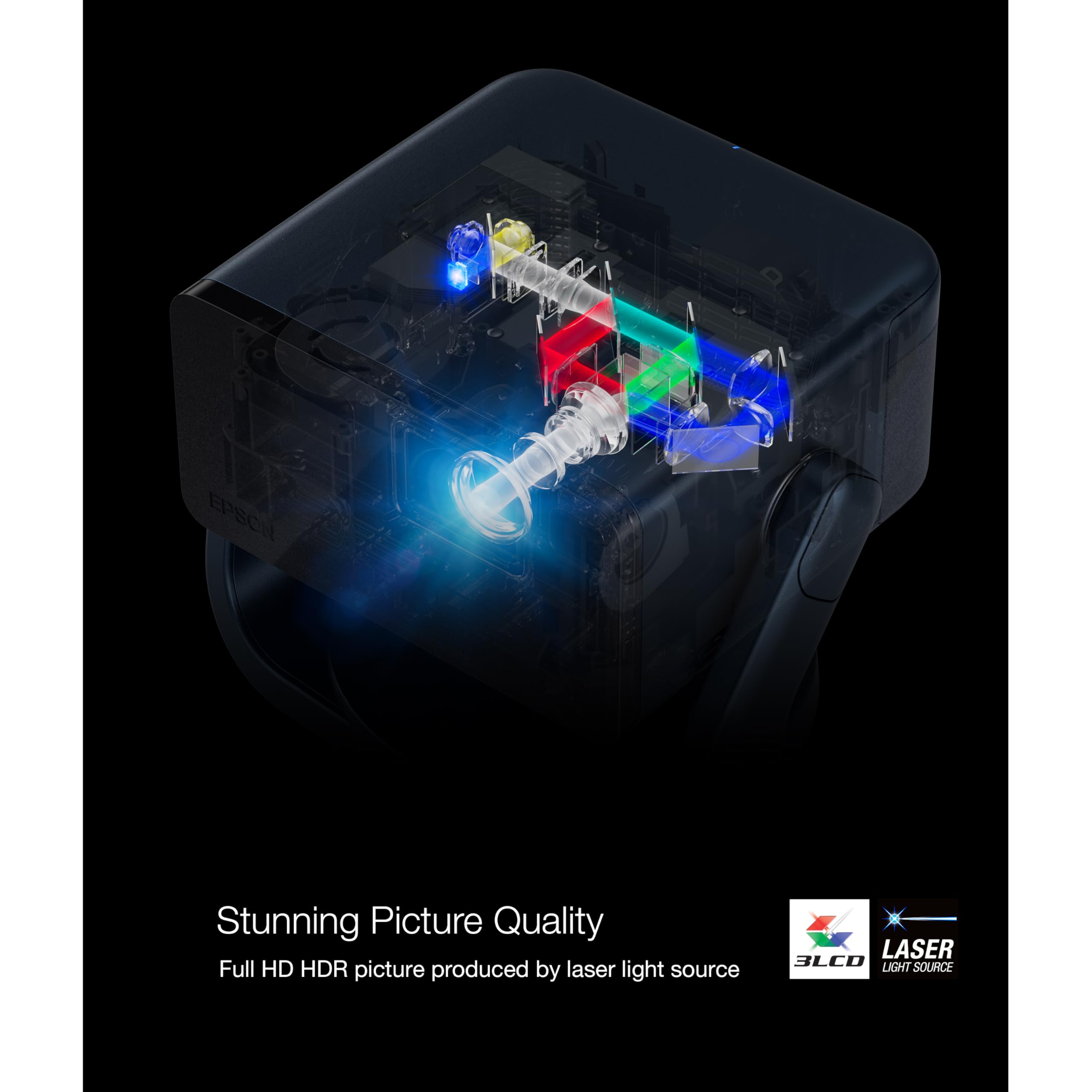Amazon.com: Epson EpiqVision Mini EF21 Portable Smart Laser